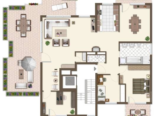 Wohnung zur Miete 2.300 € 5 Zimmer 134 m² Schönaich 71101