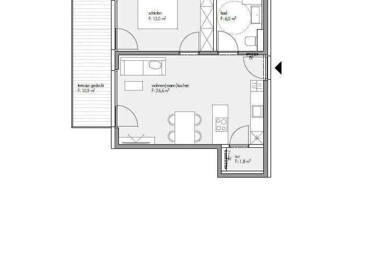Wohnung zum Kauf - Erstbezug 479.000 € 2 Zimmer 47,4 m² 2. Geschoss Innsbruck 6020