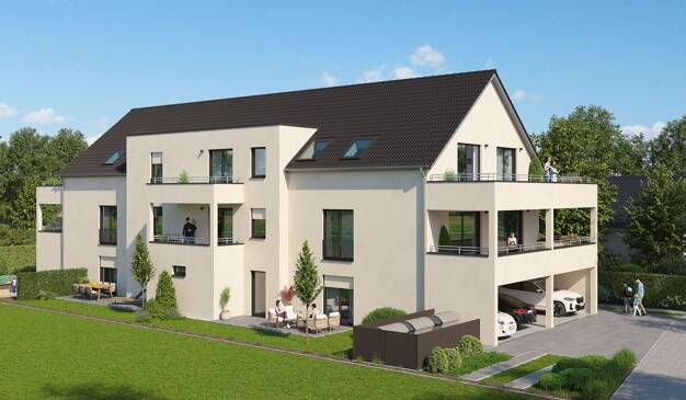 Wohnung zum Kauf - Neubau provisionsfrei als Kapitalanlage geeignet 639.300 € 3 Zimmer 100,7 m² Further Str. 3 Reinhausen Regensburg 93059