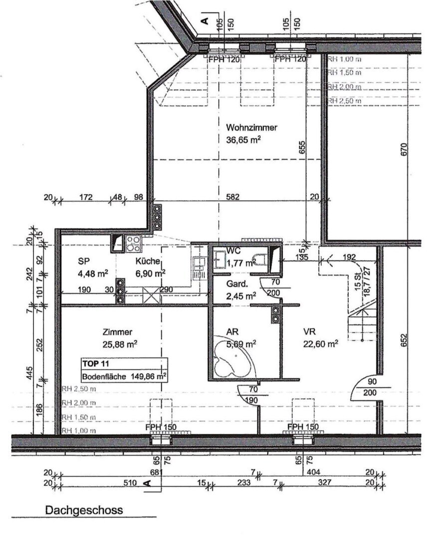 Wohnung zur Miete 1.875 € 3 Zimmer 150 m²<br/>Wohnfläche Theresiengasse 10 Baden 2500