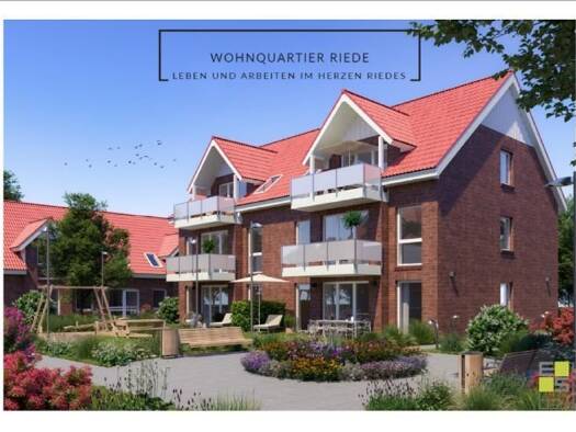 Wohnung zur Miete 1.450 € 3 Zimmer 110 m² 2. Geschoss frei ab 01.04.2026 Bremer Straße Riede 27339