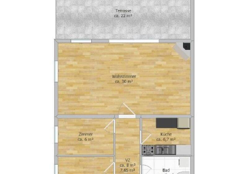 Haus zum Kauf provisionsfrei 209.000 € 3 Zimmer 76 m² 490 m² Grundstück Trausdorf 7061