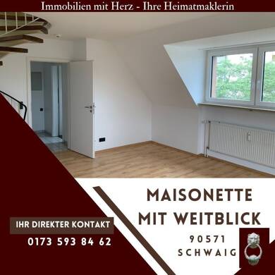Wohnung zum Kauf 259.000 € 3 Zimmer 81,3 m² frei ab sofort Schwaig Schwaig bei Nürnberg 90571