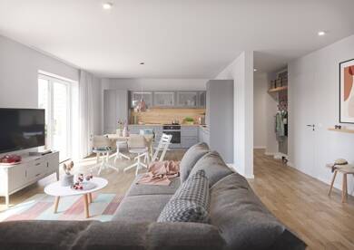 Wohnung zum Kauf - Neubau 331.560 € 2 Zimmer 73,7 m² EG Tossens Butjadingen / Tossens 26969