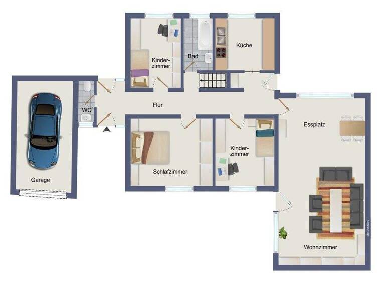 Einfamilienhaus zum Kauf 185.000 € 4 Zimmer 100 m² 367 m² Grundstück Bad Hersfeld 36251
