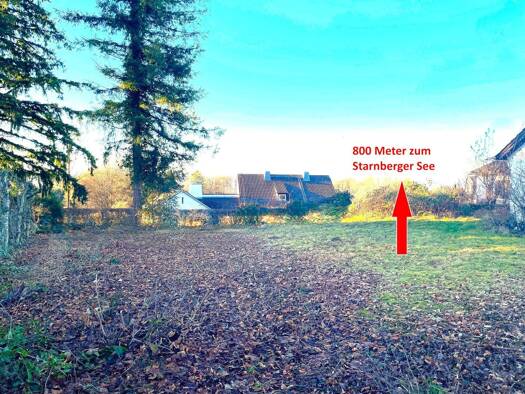 Grundstück zum Kauf 1.060.000 € 722 m² Grundstück Am Sonnenhof 10 Aufkirchen Berg 82335