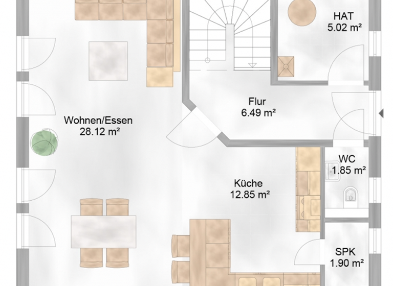 Einfamilienhaus zum Kauf - Erstbezug 599.000 € 4 Zimmer 115 m² 341 m² Grundstück Peißenberg 82380