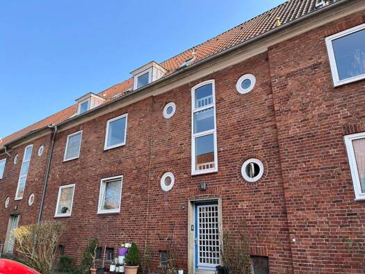 Wohnung zur Miete 449 € 2 Zimmer 42,8 m² 2. Geschoss Hertzstraße 58 Neumühlen-Dietrichsdorf Kiel 24149