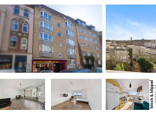 Wohnung zum Kauf 219.000 € 2 Zimmer 65 m² 4. Geschoss Damperhof Kiel 24103