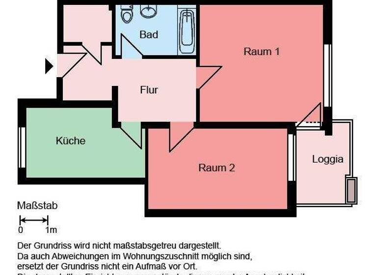 Wohnung zur Miete 479 € 2 Zimmer 65,1 m² 1. Geschoss Robert-Koch-Straße 74 Methler Kamen 59174