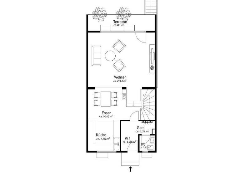 Reihenmittelhaus zum Kauf 649.000 € 5 Zimmer 140,7 m² 179 m² Grundstück Kirchheim Kirchheim b. München 85551