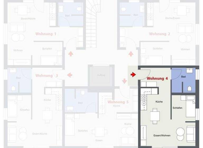 Studio zur Miete - Erstbezug 560 € 1 Zimmer 40 m² 1. Geschoss frei ab 01.04.2026 Messerschmittstraße 4 Gaimersheim 85080