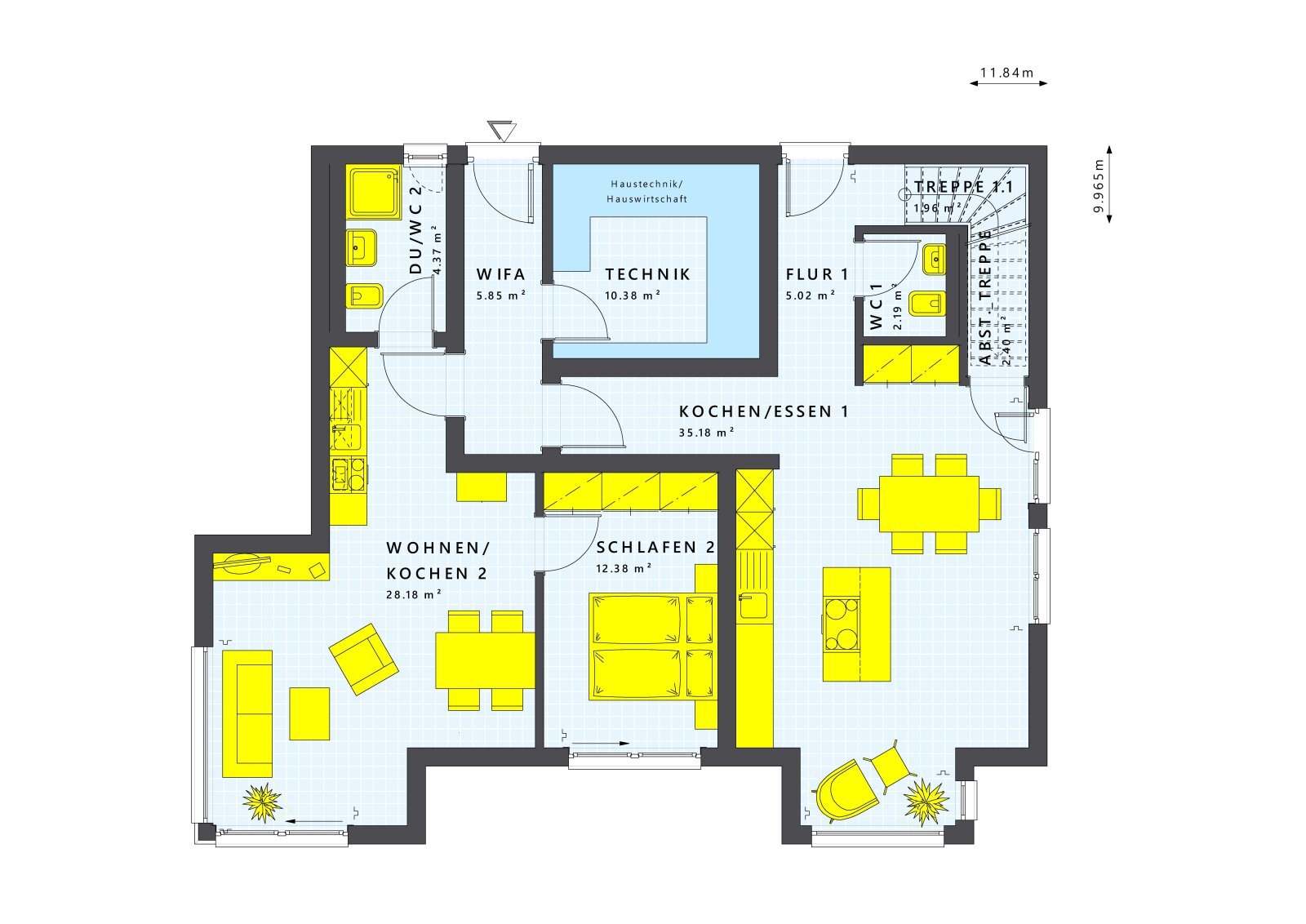 Mehrfamilienhaus zum Kauf provisionsfrei 807.759 € 7 Zimmer 203 m²<br/>Wohnfläche 630 m²<br/>Grundstück Sandershausen Niestetal 34266