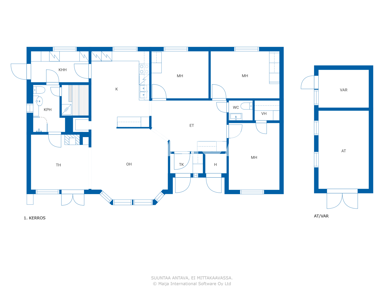 Einfamilienhaus zum Kauf 169.000 € 5 Zimmer 117 m²<br/>Wohnfläche 1.103 m²<br/>Grundstück Lapinrauniontie 34 Oulu 90410