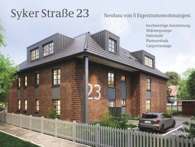 Wohnung zum Kauf provisionsfrei 349.000 € 3 Zimmer 104 m² 1. Geschoss Syker Str. 23 Bassum Bassum 27211