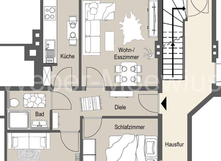 Wohnung zum Kauf 199.000 € 3 Zimmer 54,1 m²<br/>Wohnfläche Dottendorf Bonn / Dottendorf 53129