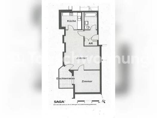 Wohnung zur Miete Tauschwohnung 506 € 2 Zimmer 55 m² 4. Geschoss Osdorf Hamburg 22765