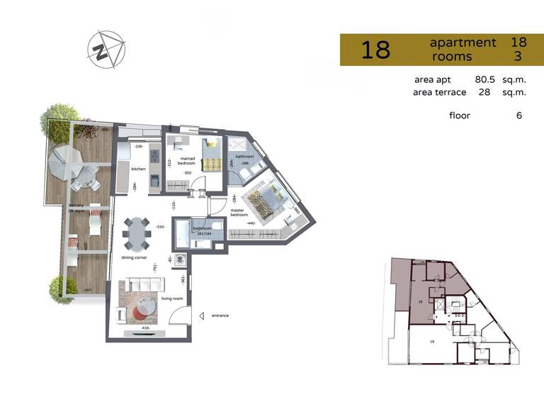 Wohnung zum Kauf 1.912.853 € 87 m² Tel Aviv