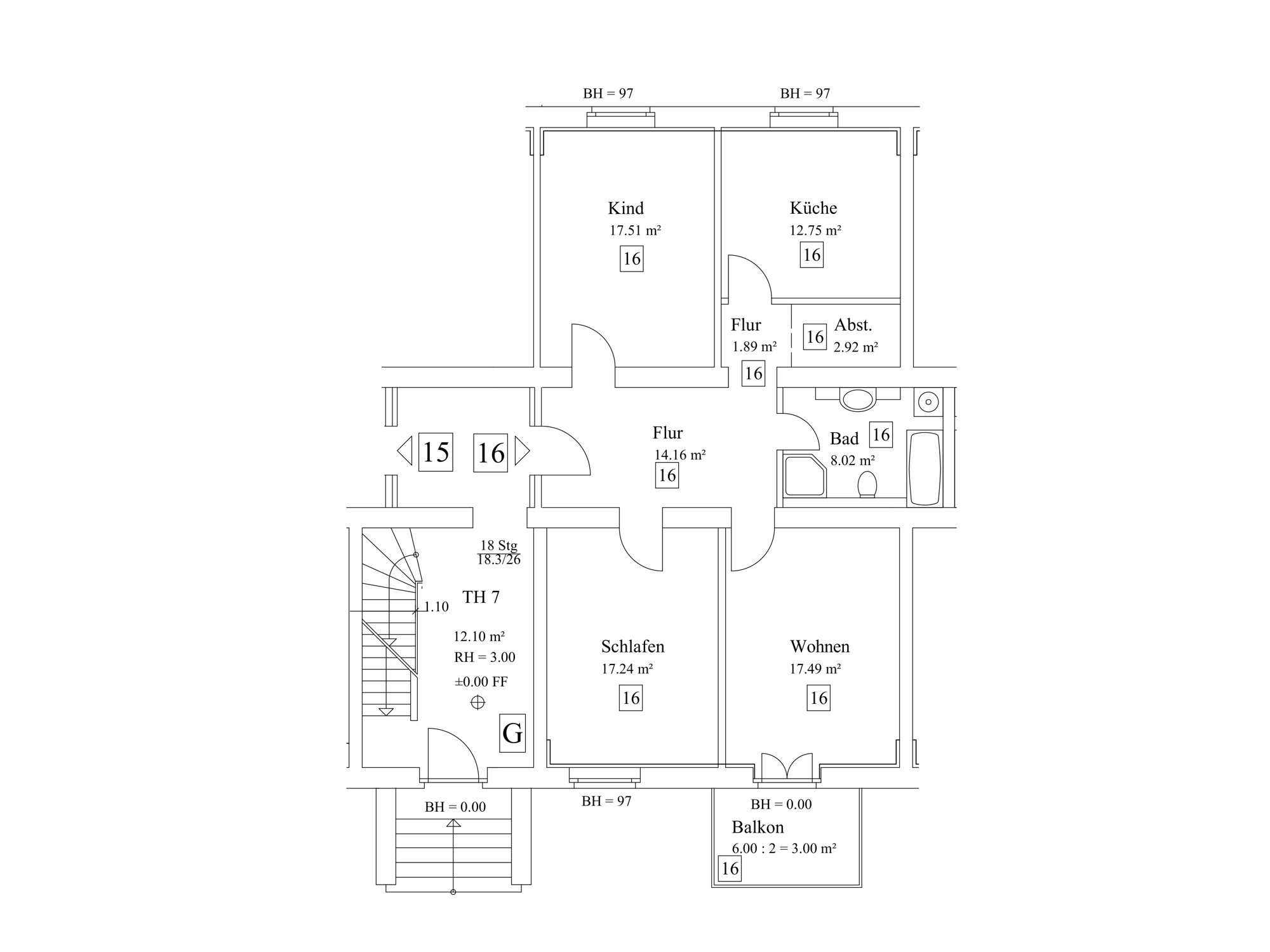 Wohnung zur Miete 665 € 3 Zimmer 95 m²<br/>Wohnfläche Mariental 38368