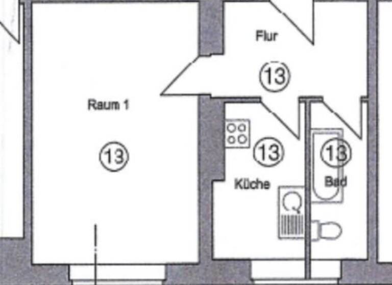 Wohnung zum Kauf 158.388 € 1 Zimmer 40,9 m²<br/>Wohnfläche 4.<br/>Geschoss Westend Berlin 10589