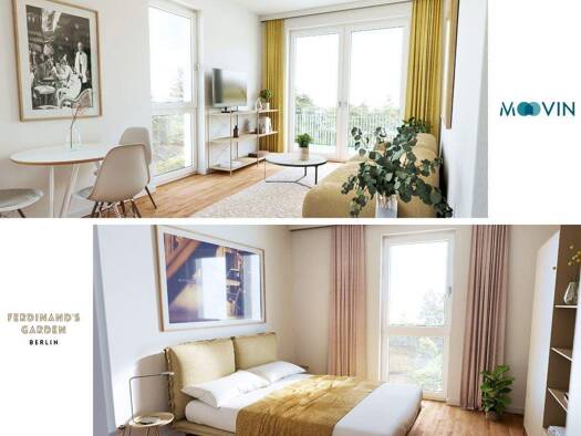 Studio zur Miete 1.069 € 2 Zimmer 54,5 m² 1. Geschoss frei ab 01.02.2026 Plauener Straße 108 Alt-Hohenschönhausen Berlin 13055