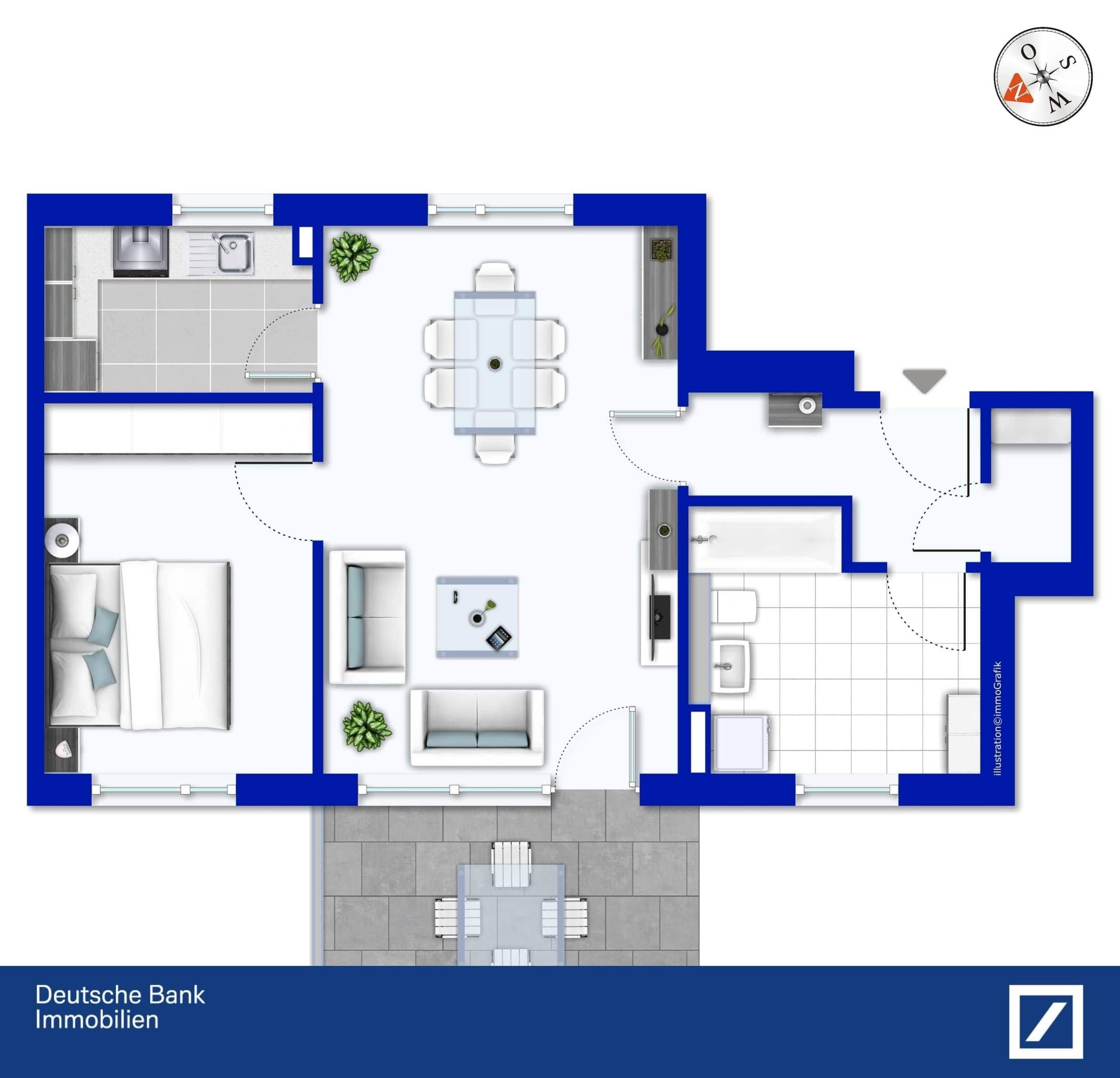 Wohnung zum Kauf 425.000 € 2 Zimmer 63,2 m²<br/>Wohnfläche Freising Freising 85354