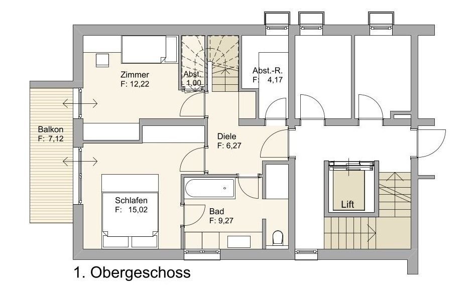 Maisonette zum Kauf provisionsfrei 570.000 € 4 Zimmer 95,8 m²<br/>Wohnfläche 3.<br/>Geschoss Meersburg Meersburg 88709