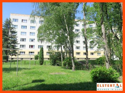 Wohnung zur Miete 340 € 2 Zimmer 43 m² 3. Geschoss frei ab 01.03.2026 Eiselstraße 113/402 Lusan Gera 07548