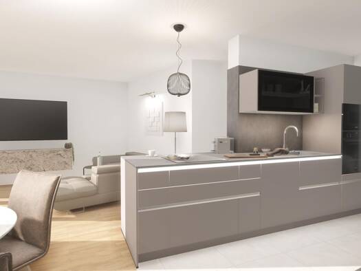 Wohnung zum Kauf - Neubau 581.700 € 3 Zimmer 74 m² EG Zugspitzstraße 5 Hochzoll Augsburg 86163