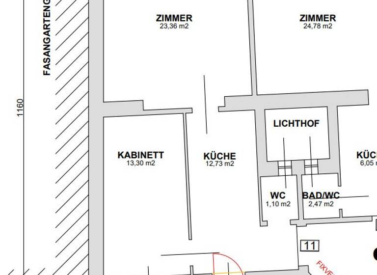 Wohnung zum Kauf 165.000 € 2 Zimmer 50,5 m² 1. Geschoss Wien,Hietzing 1130