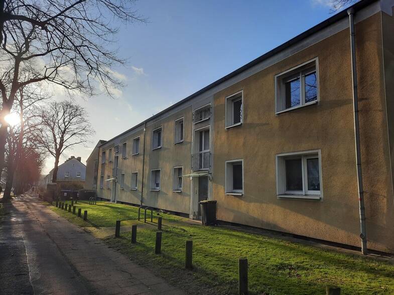 Wohnung zur Miete 457 € 3,5 Zimmer 55 m² 1. Geschoss Kampstraße 85 Brassert Marl 45768