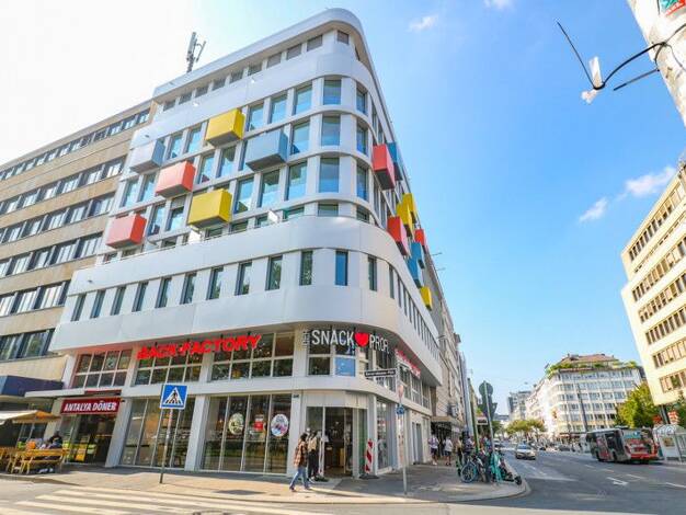 Penthouse zur Miete 691 € 1 Zimmer 23,9 m² 7. Geschoss frei ab 01.09.2025 Konrad-Adenauer-Platz 10 Stadtmitte Düsseldorf, Stadt 40210