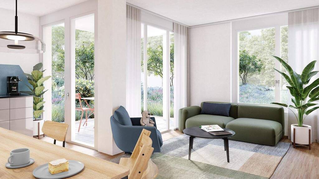 Wohnung zum Kauf - Erstbezug provisionsfrei 607.000 € 3 Zimmer 77 m² 2. Geschoss Haslach Freiburg 79115