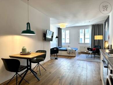 Wohnung zur Miete Wohnen auf Zeit 990 € 1 Zimmer 37 m² frei ab 01.10.2025 Zentrum Leipzig 04109