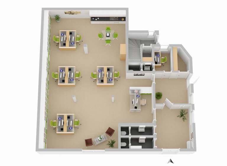 Büro zur Miete 1.620 € 180 m² Bürofläche Fischerhude Ottersberg 28870