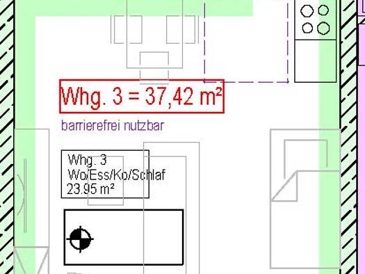 Terrassenwohnung zum Kauf - Neubau provisionsfrei 196.500 € 1 Zimmer 37 m² EG Memminger Str. 67 Vöhringen 89269