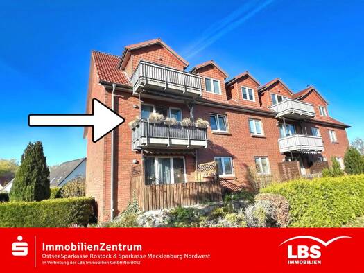 Wohnung zum Kauf 119.000 € 3 Zimmer 70,8 m² 1. Geschoss Hagenow Hagenow 19230