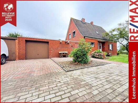 Einfamilienhaus zum Kauf 179.000 € 4 Zimmer 125 m² 771 m² Grundstück Hatzum Jemgum / Hatzum 26844