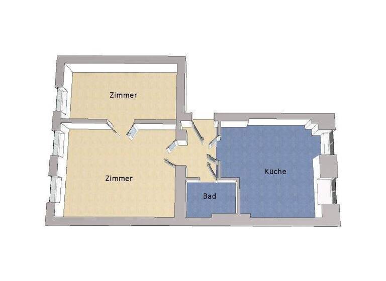 Studio zum Kauf 445.000 € 1 Zimmer 65 m² frei ab sofort Kreuzberg Berlin 10961
