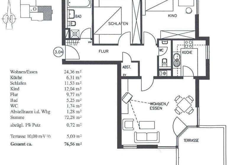 Wohnung zum Kauf 225.000 € 3 Zimmer 76 m²<br/>Wohnfläche EG<br/>Geschoss ab sofort<br/>Verfügbarkeit Kleinzschocher Leipzig 04229
