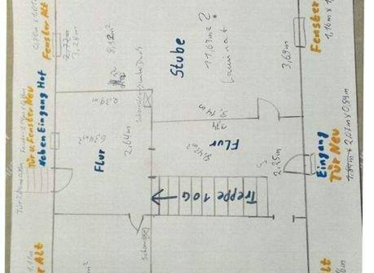 Einfamilienhaus zum Kauf 72.900 € 4 Zimmer 115 m² 650 m² Grundstück Friedrichslohra Großlohra / Friedrichslohra 99759