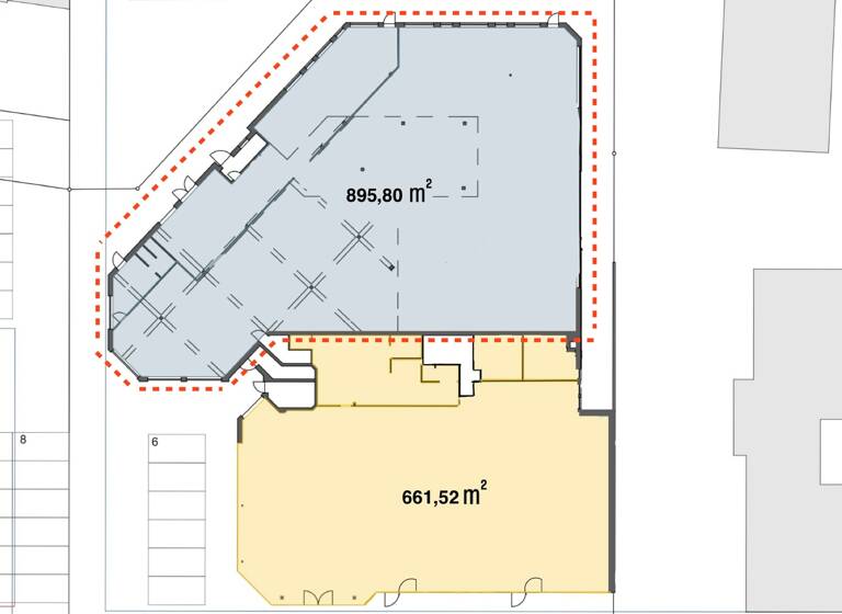 Laden zur Miete provisionsfrei 895,8 m²<br/>Verkaufsfläche Lindenstr. 47 Darme Lingen (Ems) 49808