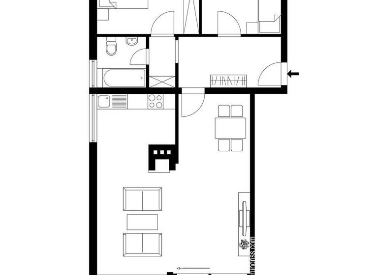Wohnung zur Miete 1.690 € 3 Zimmer 85 m² 1. Geschoss Trudering-Riem München 81827