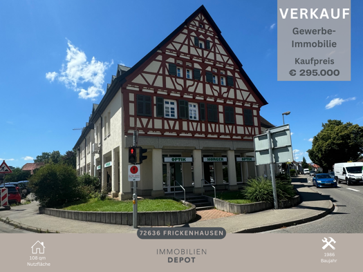 Büro zur Miete 108 m² Bürofläche Frickenhausen 72636