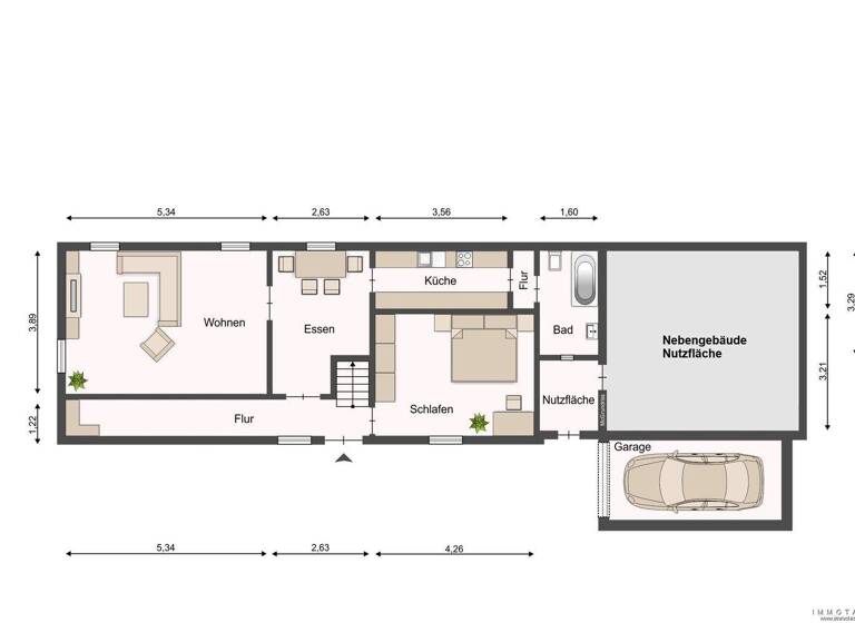 Einfamilienhaus zum Kauf 249.000 € 5 Zimmer 113 m² 308 m² Grundstück Mutterstadt 67112
