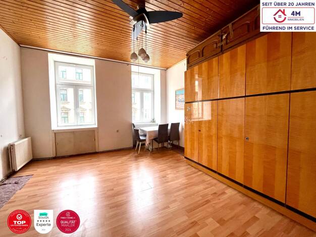 Wohnung zum Kauf 129.000 € 1,5 Zimmer 40,5 m² 1. Geschoss Wien 1150