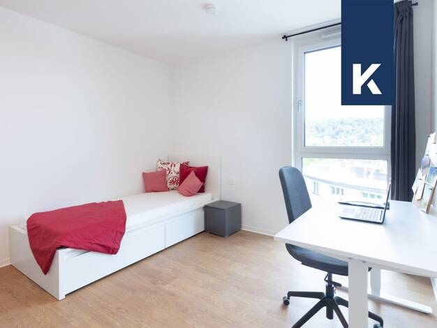 Wohnung zur Miete 855 € 1 Zimmer 21,8 m² 5. Geschoss frei ab 01.10.2026 Geschwister-Scholl-Straße Aachen Aachen 52072
