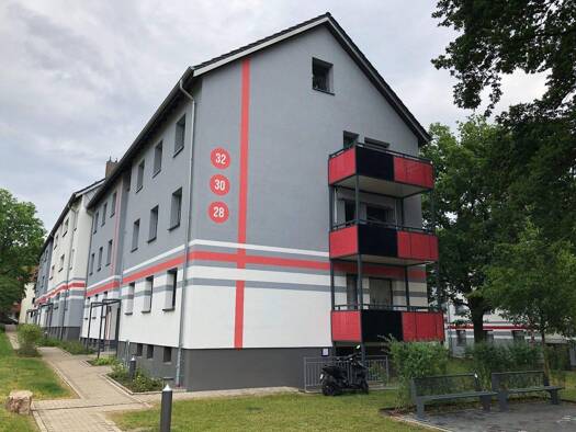 Wohnung zur Miete 521 € 3 Zimmer 60 m² 1. Geschoss frei ab sofort Birkenstr. 30 Innenstadt Herford 32049