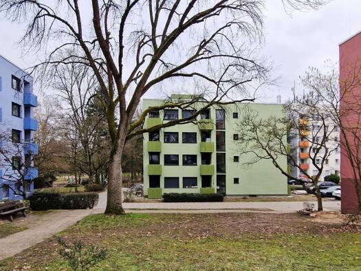 Wohnung zur Miete 619 € 1 Zimmer 32,4 m² 2. Geschoss Wendelsweg 107 Sachsenhausen Frankfurt am Main 60599