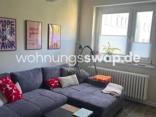 Wohnung zur Miete Tauschwohnung 630 € 2 Zimmer 48 m² 3. Geschoss Dulsberg Nord 22049